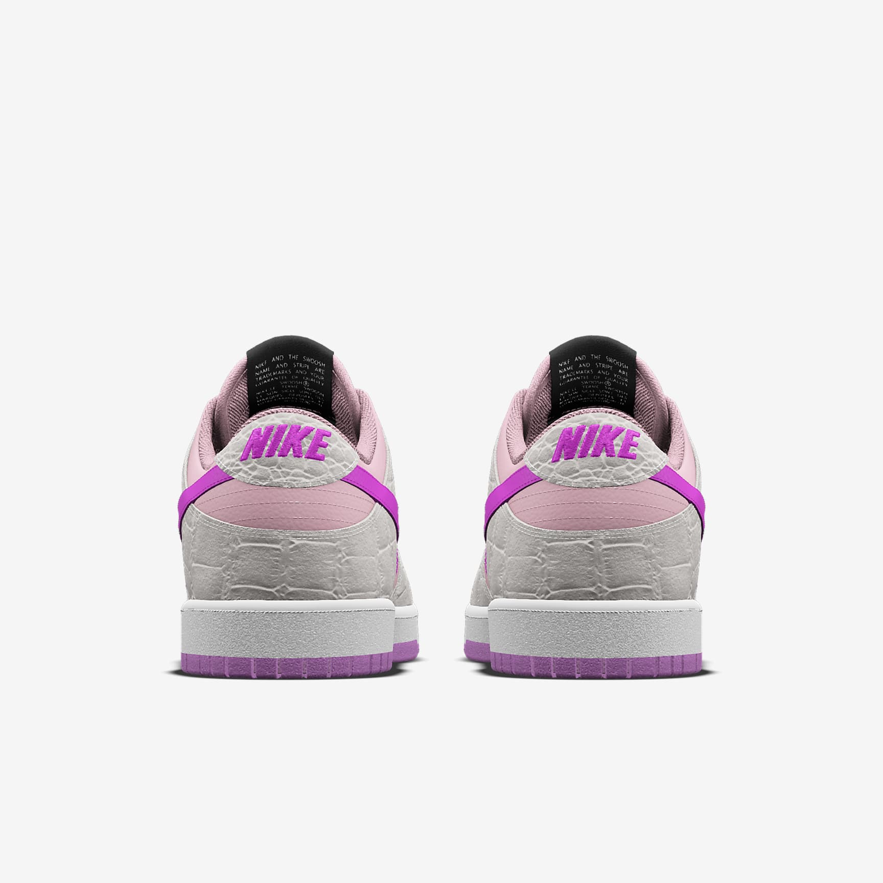 Nike Dunk Low Unlocked By You personalisierbarer Damenschuh – Multi-Color/Multi-Color/Multi-Color