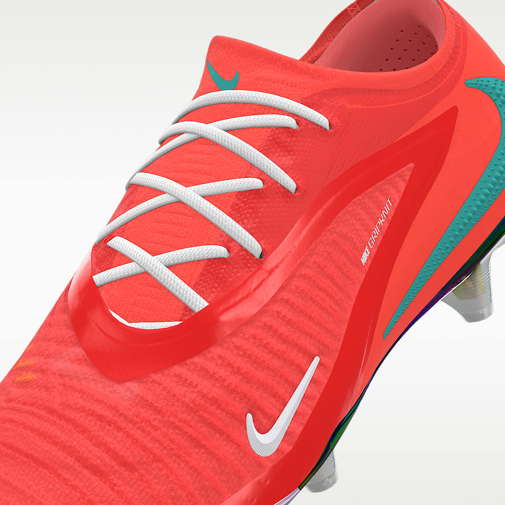 Nike Phantom 6 Low Elite By You personalisierbarer Fußballschuh für normalen Rasen – Racer Blue/Racer Blue/Multi-Color [9057535023]