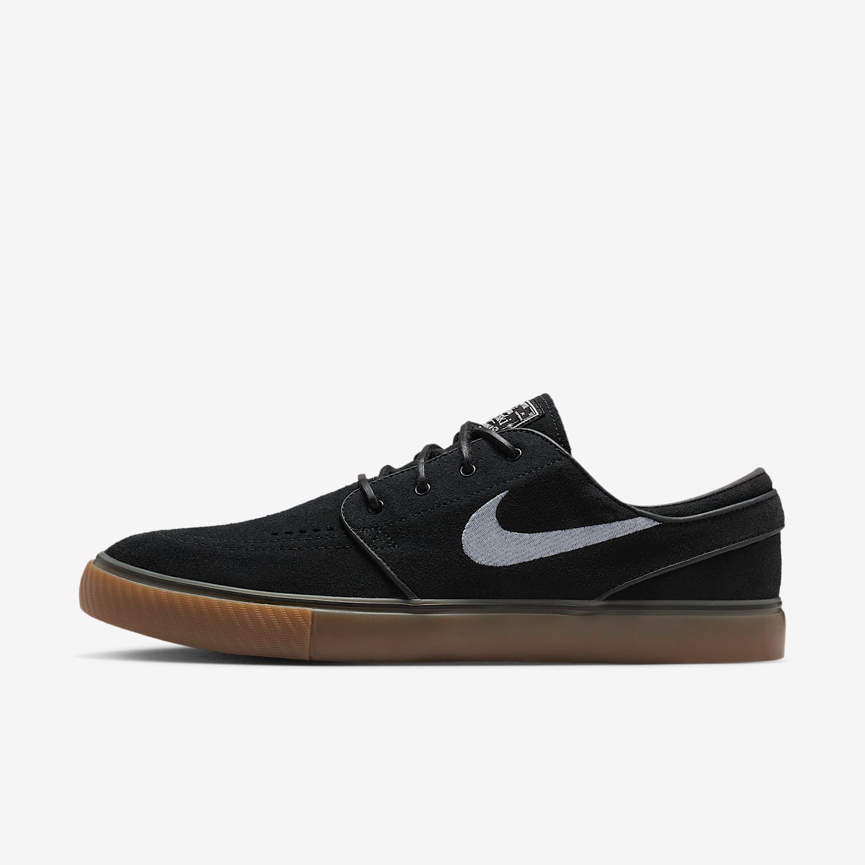 Nike SB Zoom Janoski OG+ Skateschuh – Schwarz/Schwarz/Gum Light Brown/Weiß
