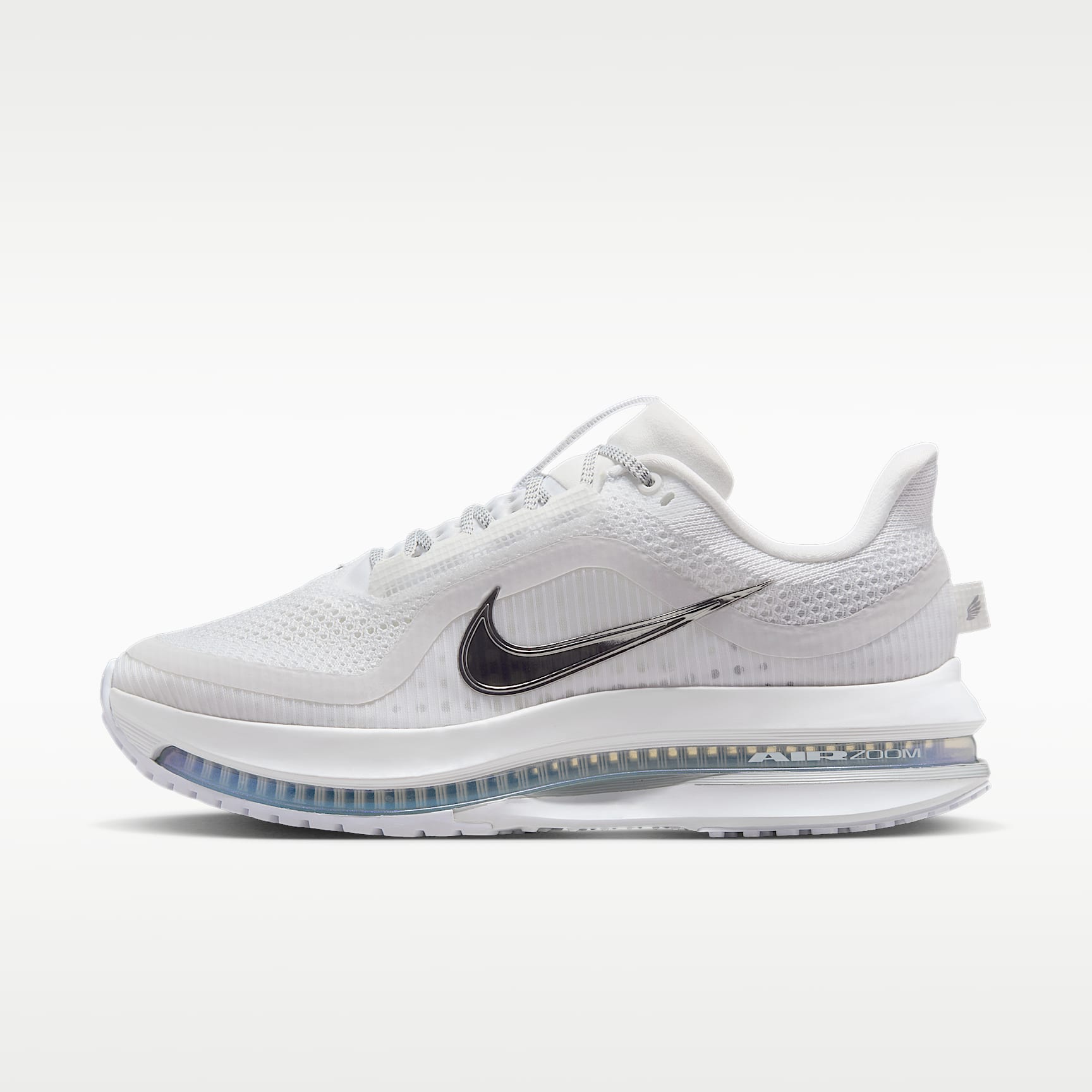 Nike Pegasus Premium Straßenlaufschuh (Damen) – Weiß/Metallic Silver/Metallic Silver