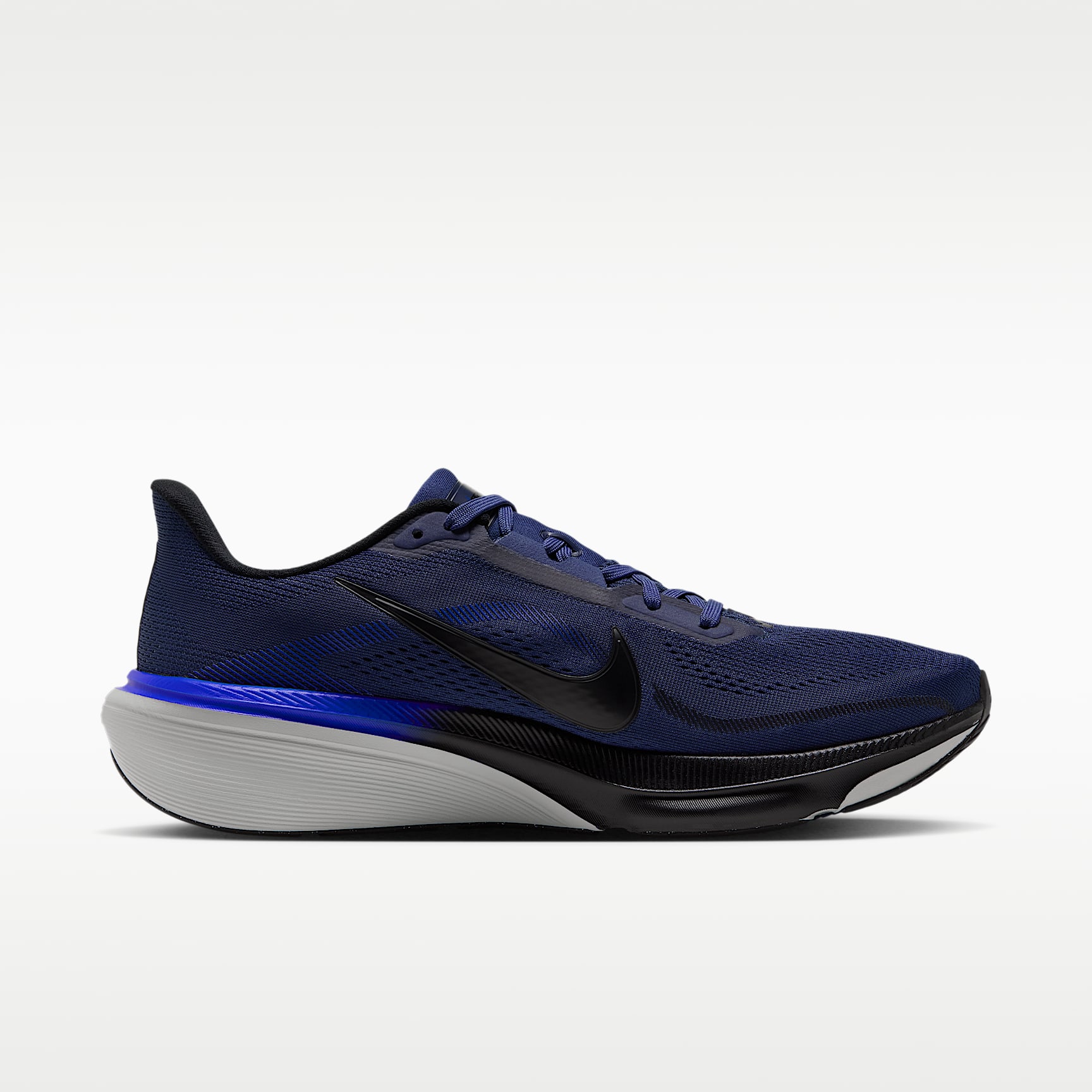 Nike Pegasus 42 Straßenlaufschuh (Herren) – Dark Slate/Grey Mist/Racer Blue/Schwarz