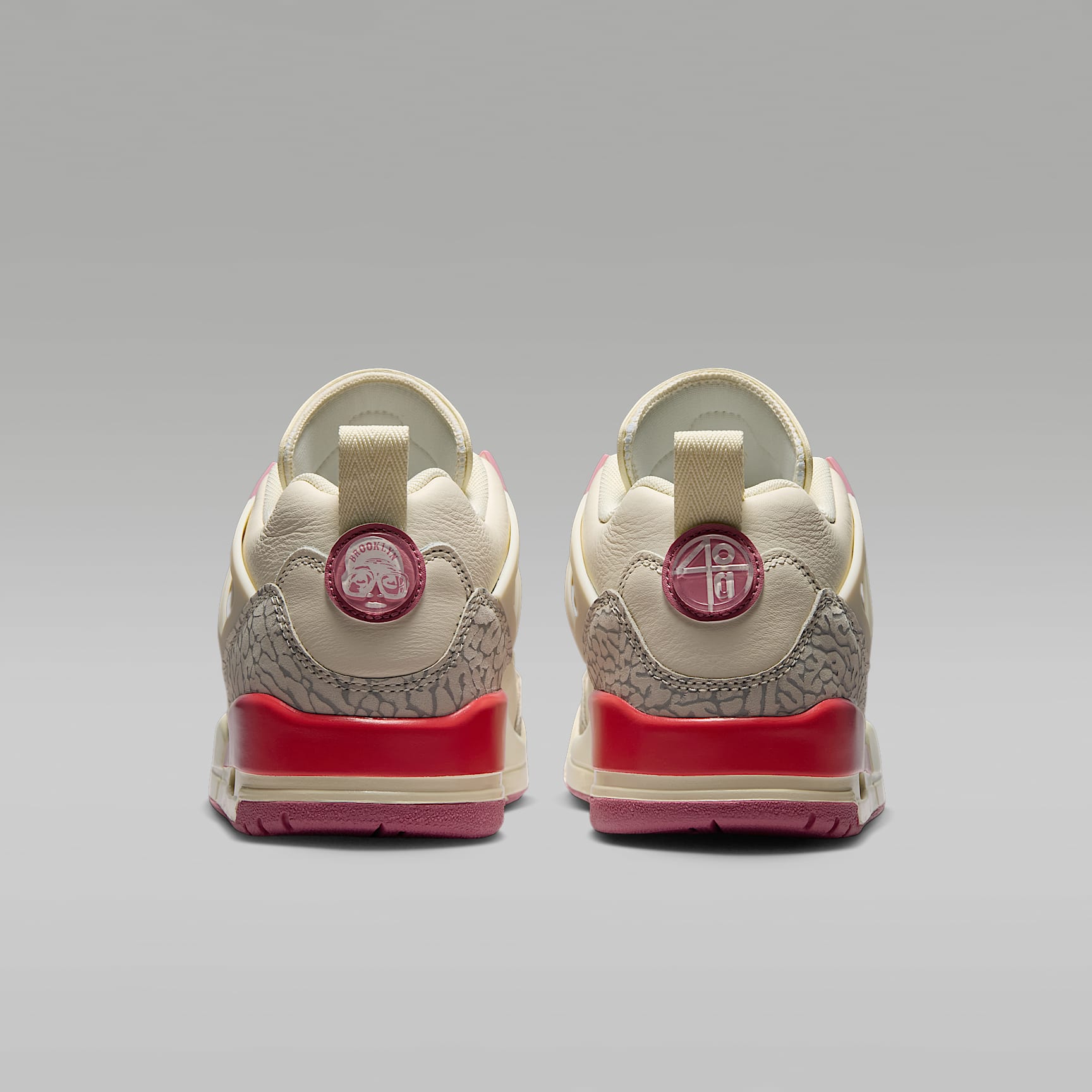Jordan Spizike Low Schuh (Damen) – Pale Ivory/Track Red/Coconut Milk/Desert Berry