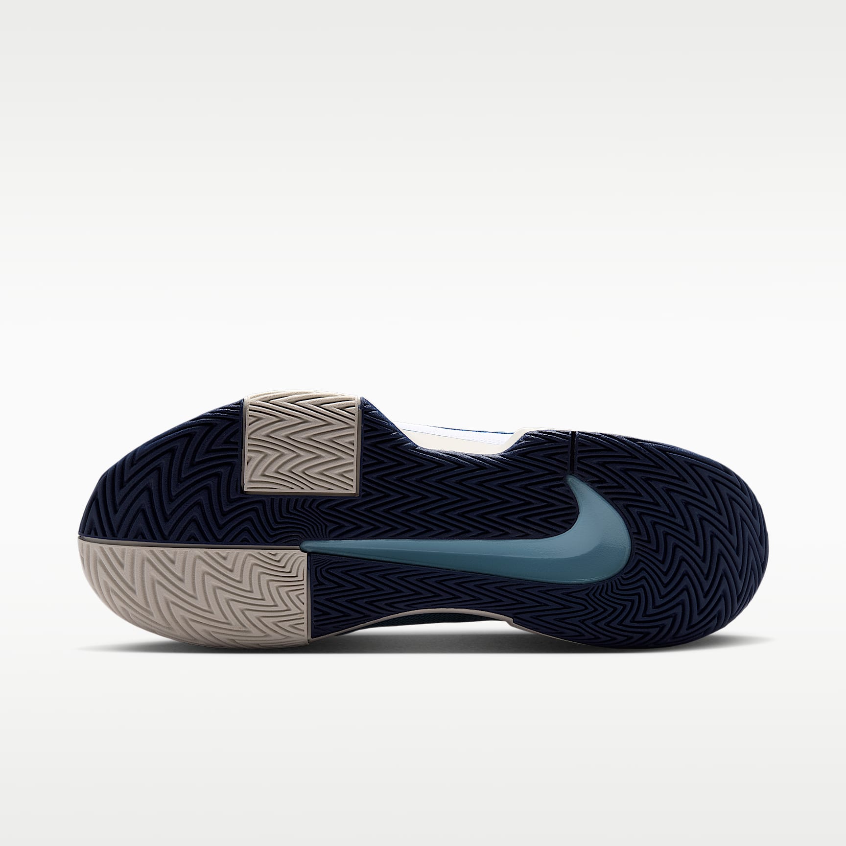 Nike GP Challenge Pro Herren-Tennisschuh für Hartplätze – Smokey Blue/Light Bone/New Slate/Weiß