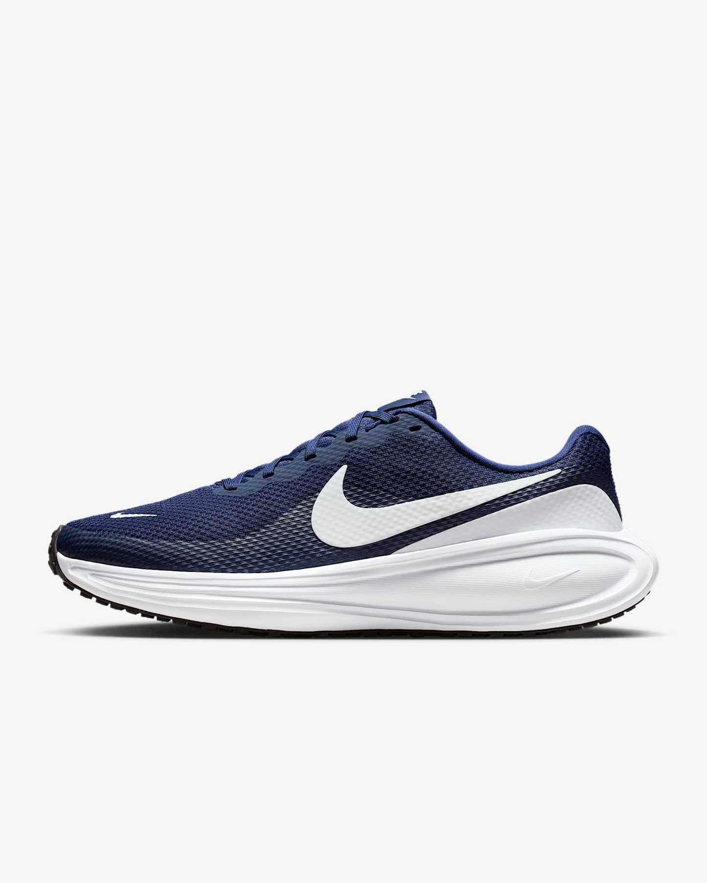 Nike Revolution 8 Straßenlaufschuh (Herren) – Midnight Navy/Weiß/Schwarz/Pure Platinum