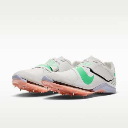 Nike Long Jump Elite Sprung-Spike für Leichtathletik – Summit White/Palest Purple/Jade Ice/Electro Green