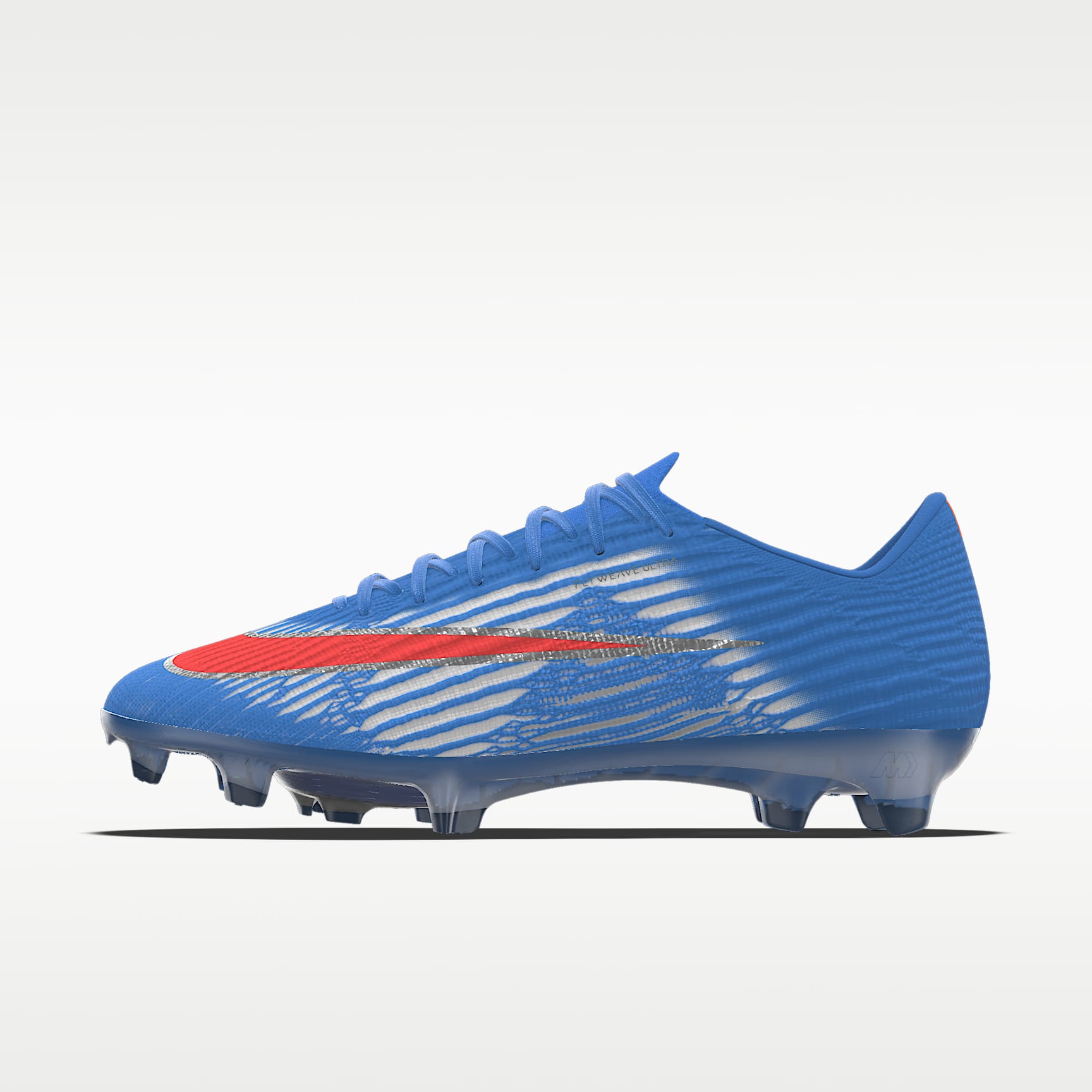 Nike Mercurial Superfly 11 Elite By You personalisierbarer Low-Top-Fußballschuh für normalen Rasen – Light Photo Blue/Light Photo Blue