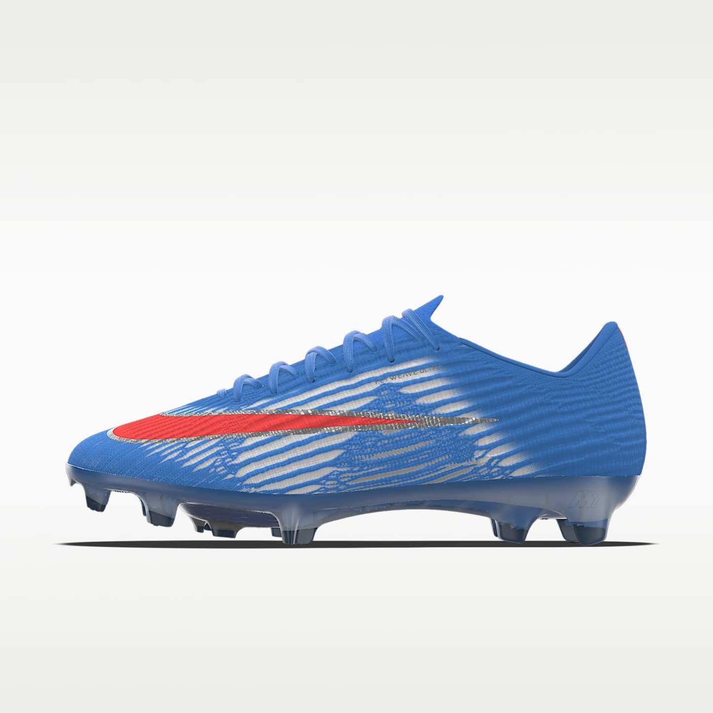 Nike Mercurial Superfly 11 Elite By You personalisierbarer Low-Top-Fußballschuh für normalen Rasen – Light Photo Blue/Light Photo Blue