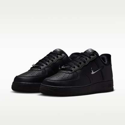 Nike Air Force 1 '07 Schuh (Damen) – Schwarz/Wolf Grey/Metallic Silver