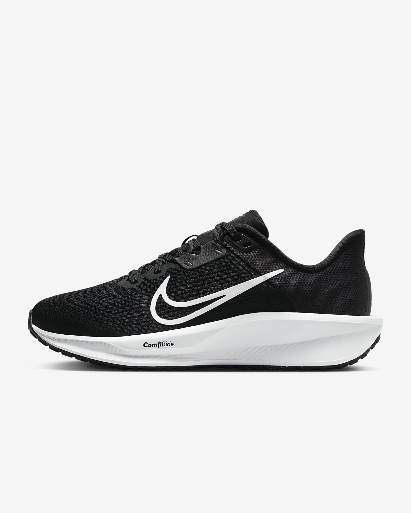 Nike Quest 6 Straßenlaufschuh (Damen) – Schwarz/Iron Grey/Weiß