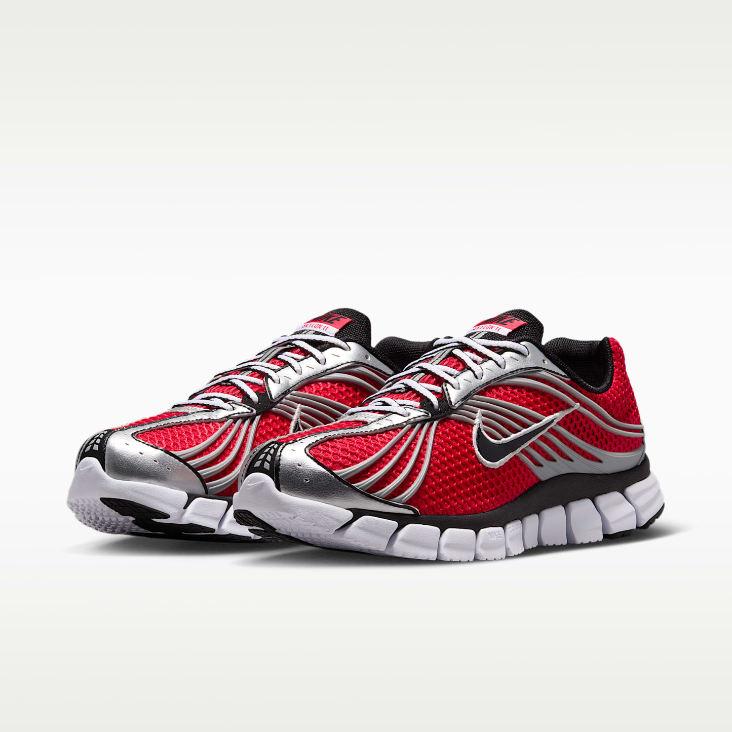 Nike Zoom Skylon 11 Schuh – University Red/Metallic Silver/Weiß/Schwarz