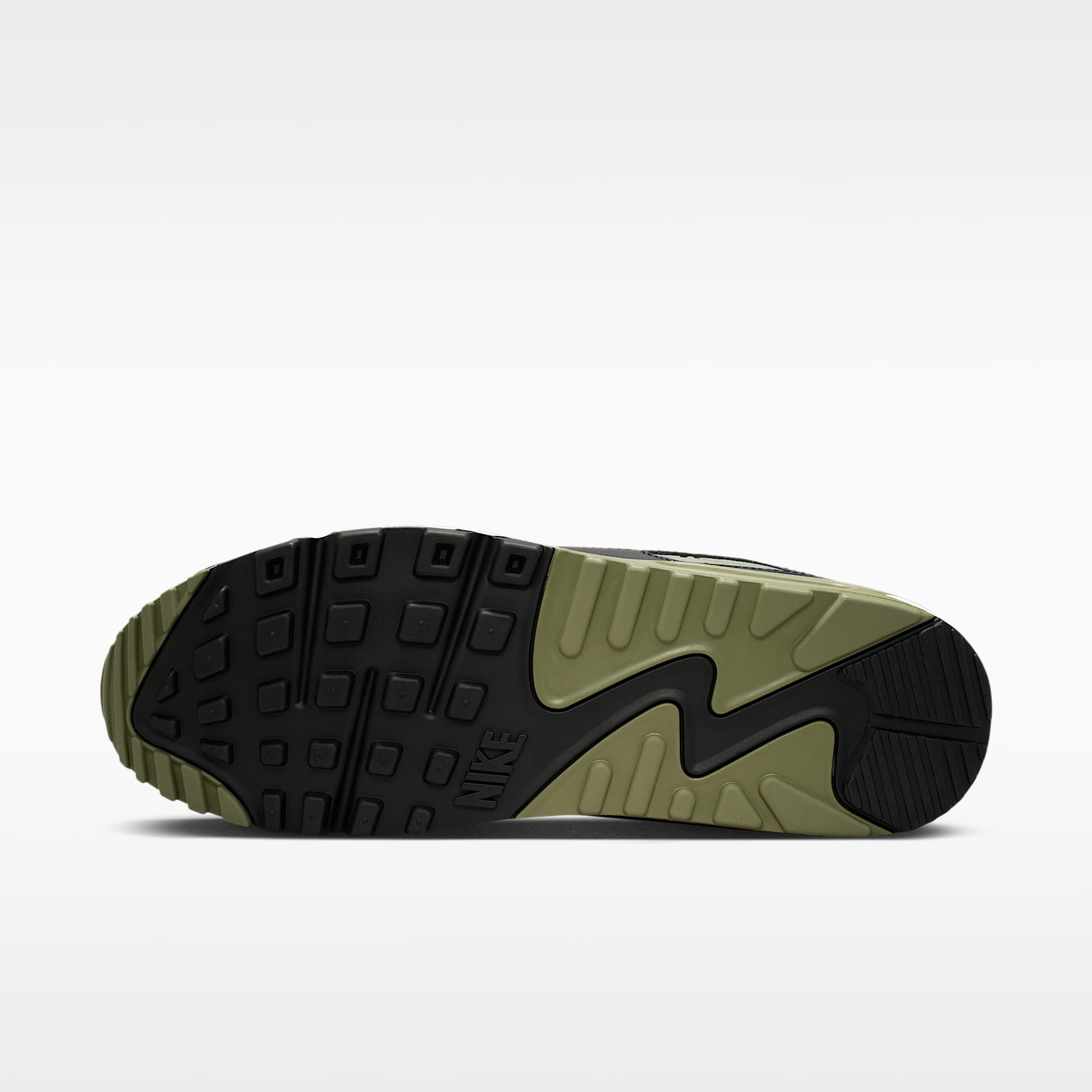 Nike Air Max 90 Herrenschuh – Summit White/Light Pumice/Schwarz/Silver Sage