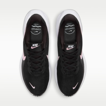Nike Revolution 8 Straßenlaufschuh (Damen) – Schwarz/Weiß/Anthracite/Pink Foam