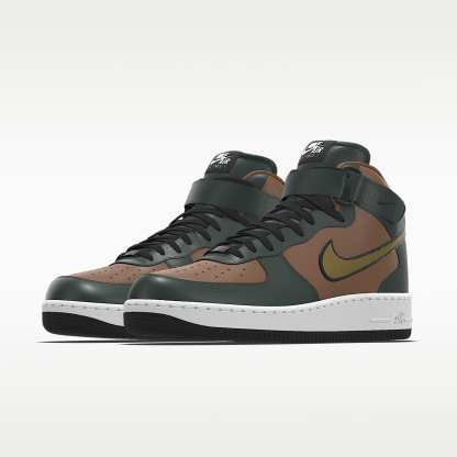 Nike Air Force 1 Mid By You personalisierbarer Herrenschuh – Multi-Color/Multi-Color/Multi-Color [9731071236]