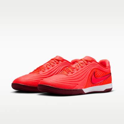 Nike Tiempo Reactgato Low Top Fußballschuh für Hallen- und Hartplätze – Bright Crimson/Team Red