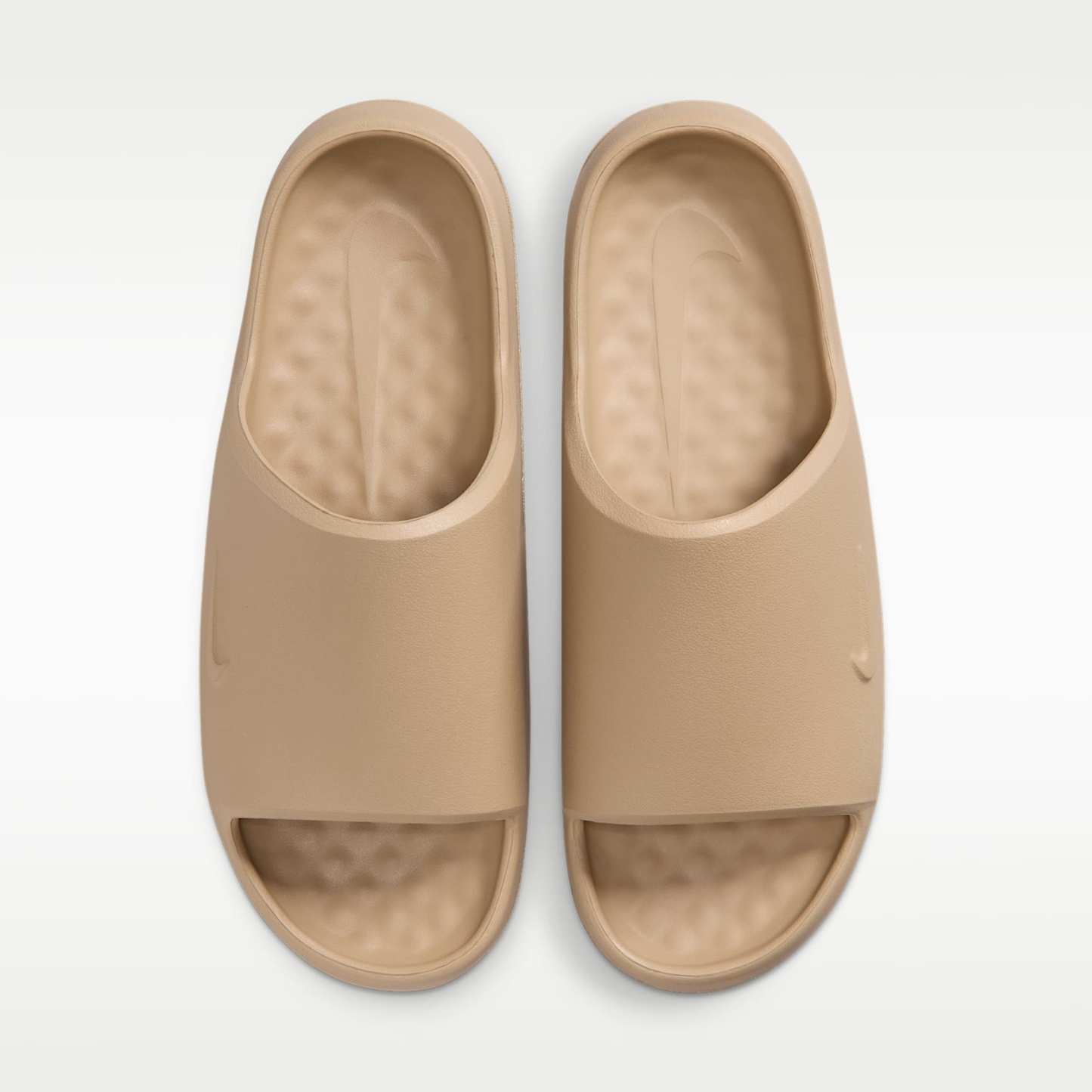 Nike Calm 2.0 Slides (Herren) – Linen/Linen/Linen