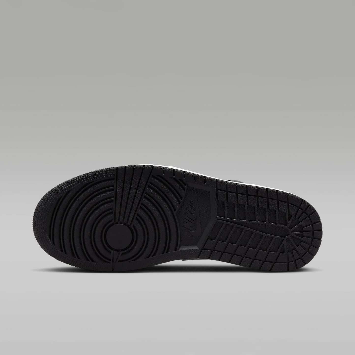 Air Jordan 1 Low Herrenschuh – Schwarz/Weiß/Particle Grey