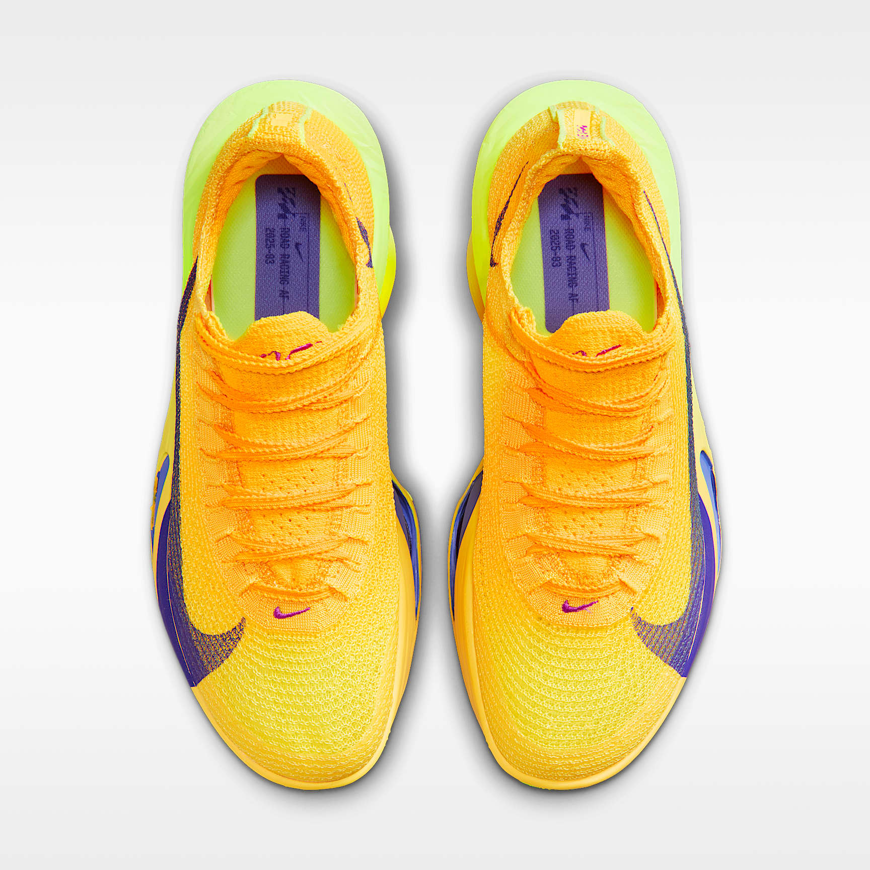 Nike Alphafly 3 Damen-Straßenlaufschuh für Wettkämpfe – Laser Orange/Citron Pulse/Volt Ice/Indigo Burst