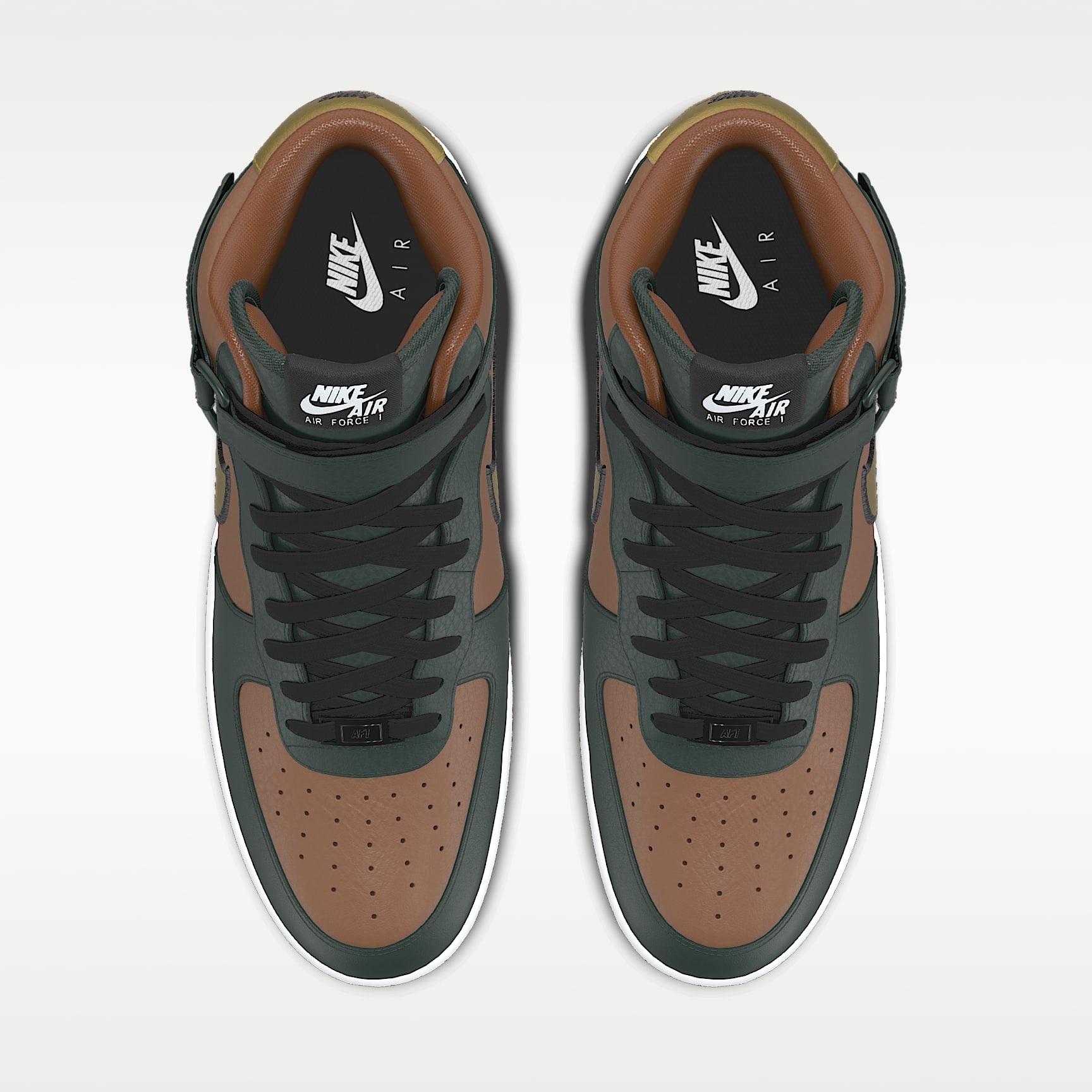 Nike Air Force 1 Mid By You personalisierbarer Herrenschuh – Multi-Color/Multi-Color/Multi-Color [9731071236]