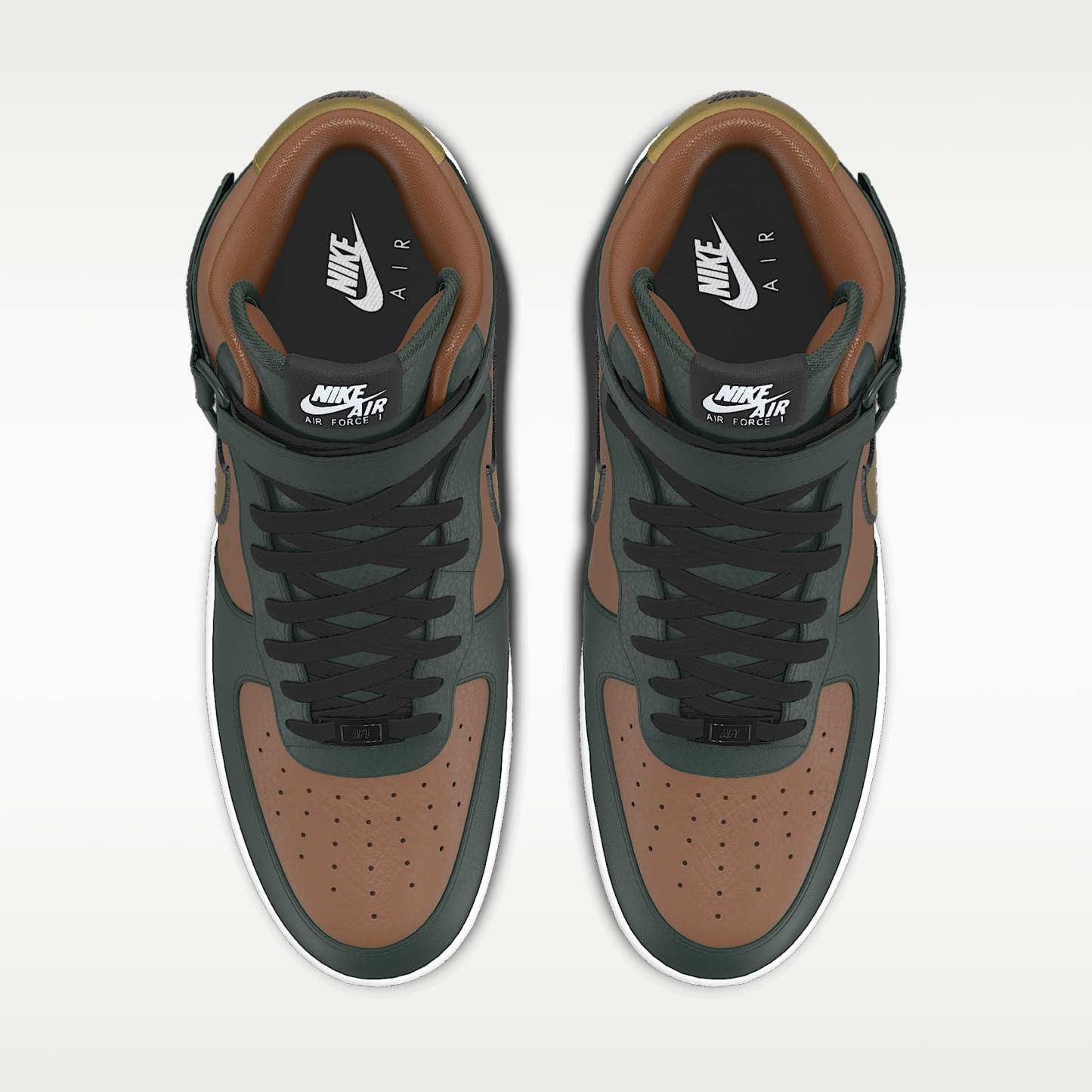 Nike Air Force 1 Mid By You personalisierbarer Herrenschuh – Multi-Color/Multi-Color/Multi-Color [9731071236]