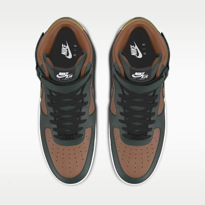 Nike Air Force 1 Mid By You personalisierbarer Herrenschuh – Multi-Color/Multi-Color/Multi-Color [9731071236]
