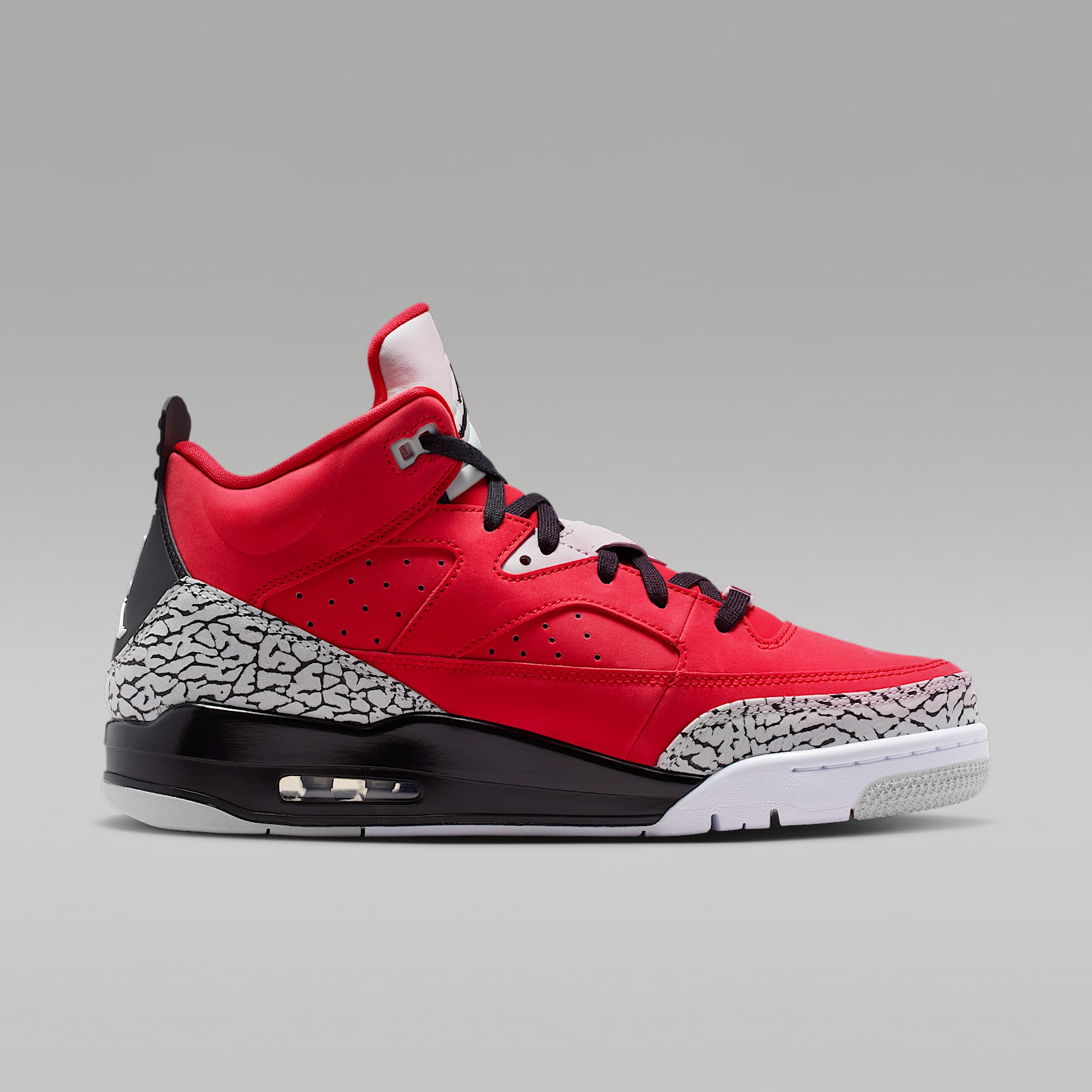 Jordan Son of Mars Low Herrenschuh – Fire Red/Grey Mist/Weiß/Schwarz