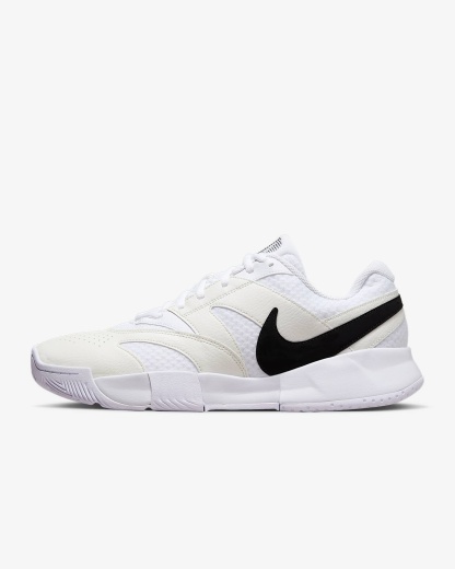 NikeCourt Lite 4 Herren-Tennisschuh – Weiß/Summit White/Schwarz