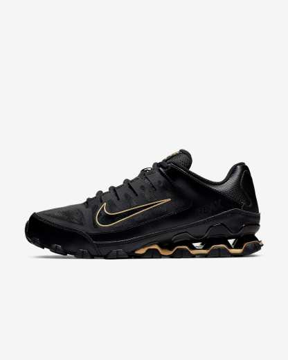 Nike Reax 8 TR Workout-Schuh für Herren – Schwarz/Schwarz/Metallic Gold