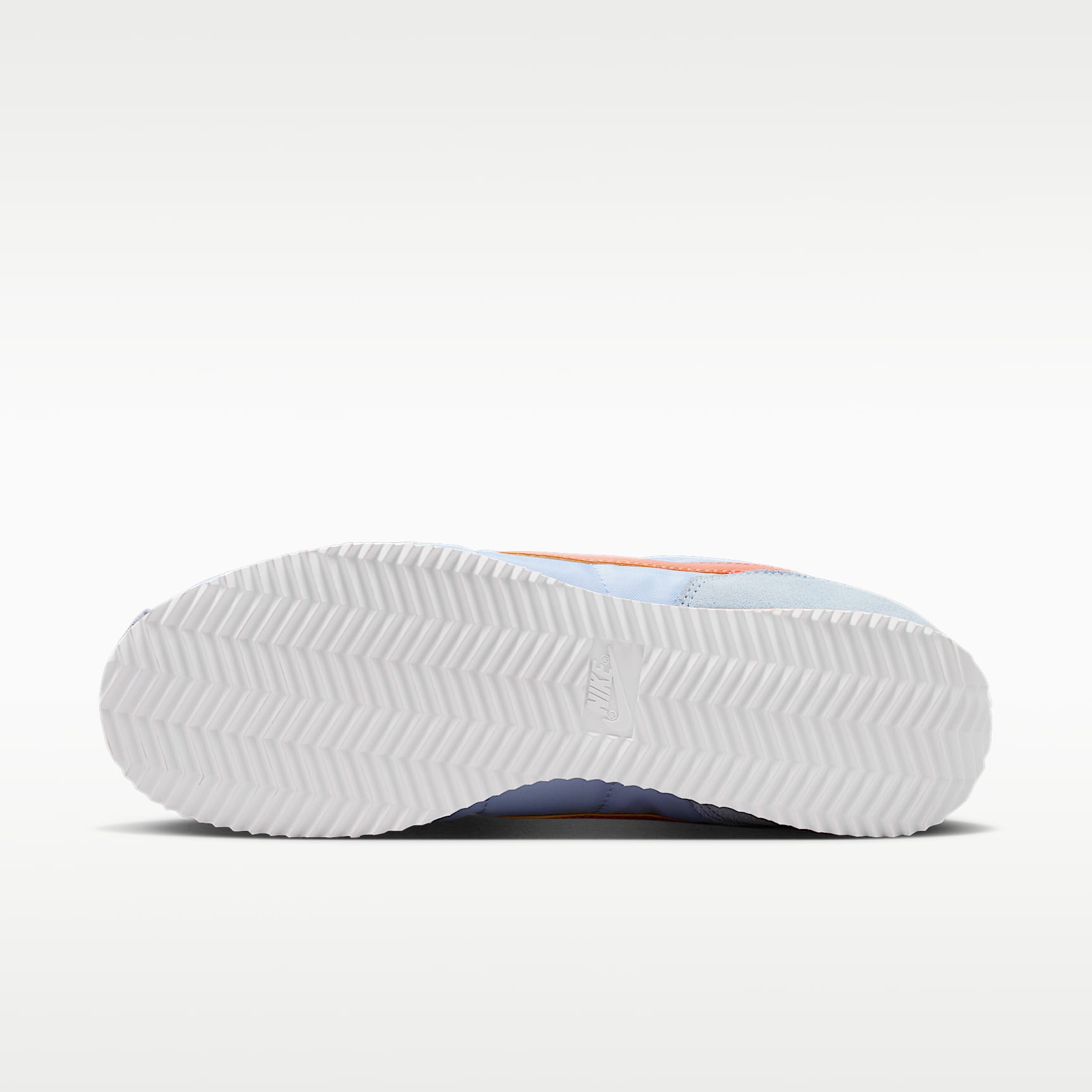 Nike Cortez Textile Schuh (Damen) – Hydrogen Blue/Weiß/Hot Curry