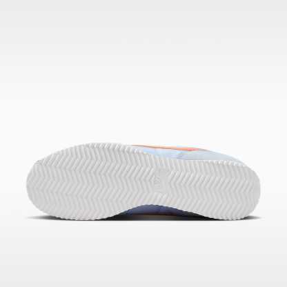 Nike Cortez Textile Schuh (Damen) – Hydrogen Blue/Weiß/Hot Curry