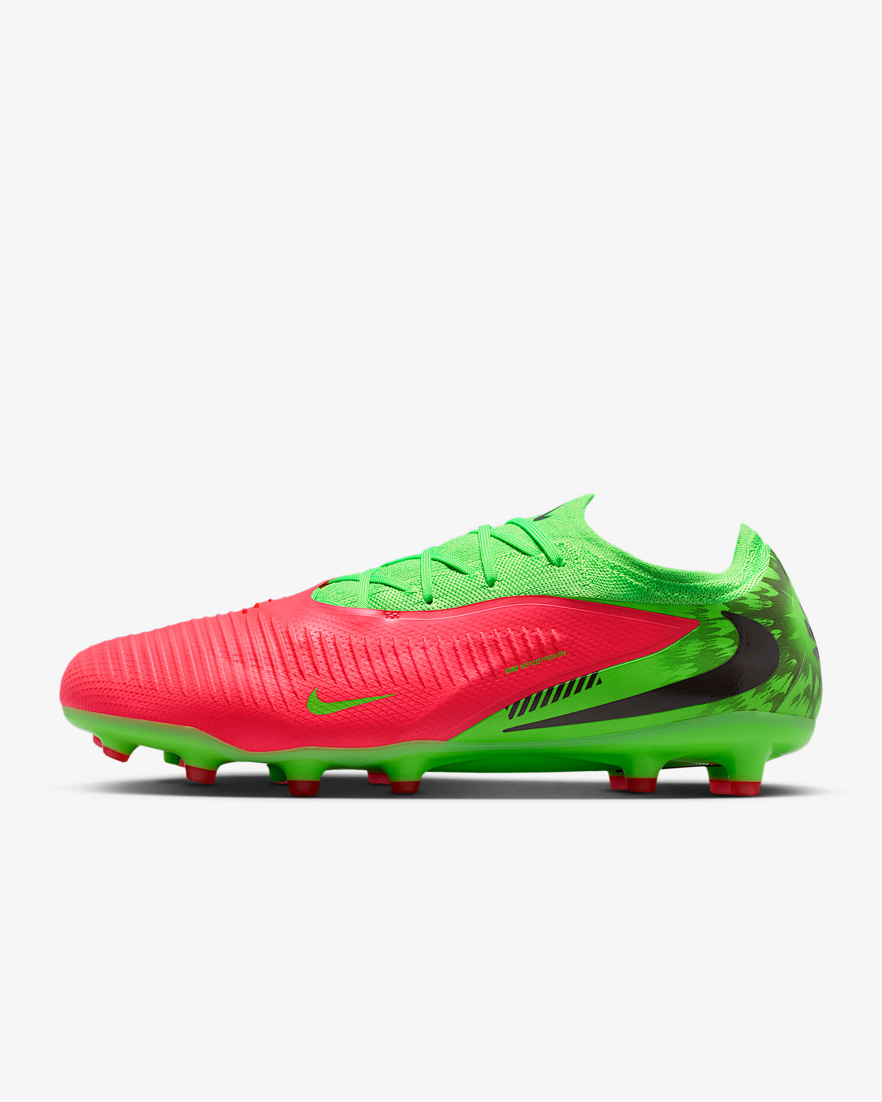 Nike Phantom 6 Low Pro "Erling Haaland" Fußballschuh für Kunstrasen – Hot Punch/Green Strike/Schwarz