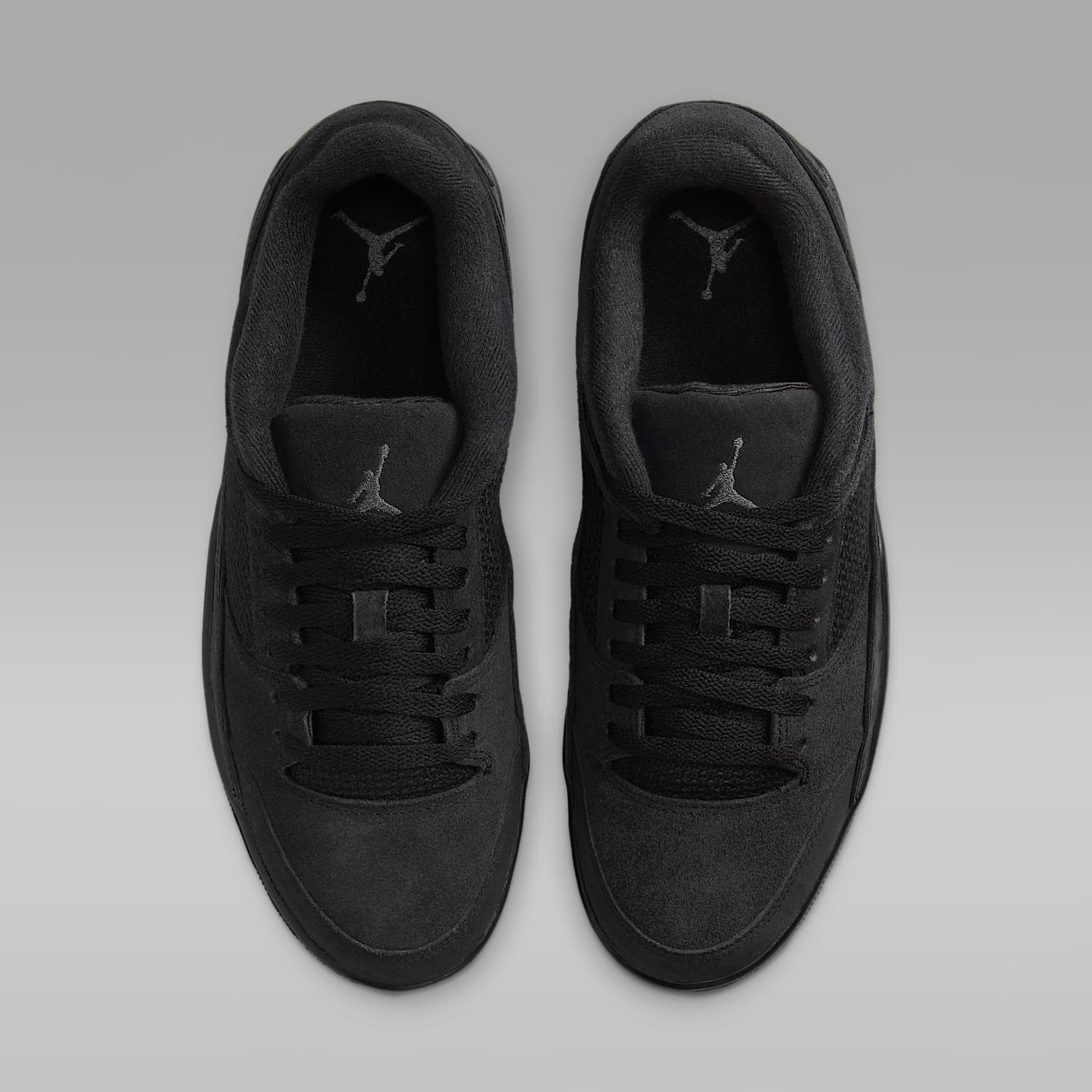 Jordan Flight Court Schuh (Herren) – Schwarz/Anthracite