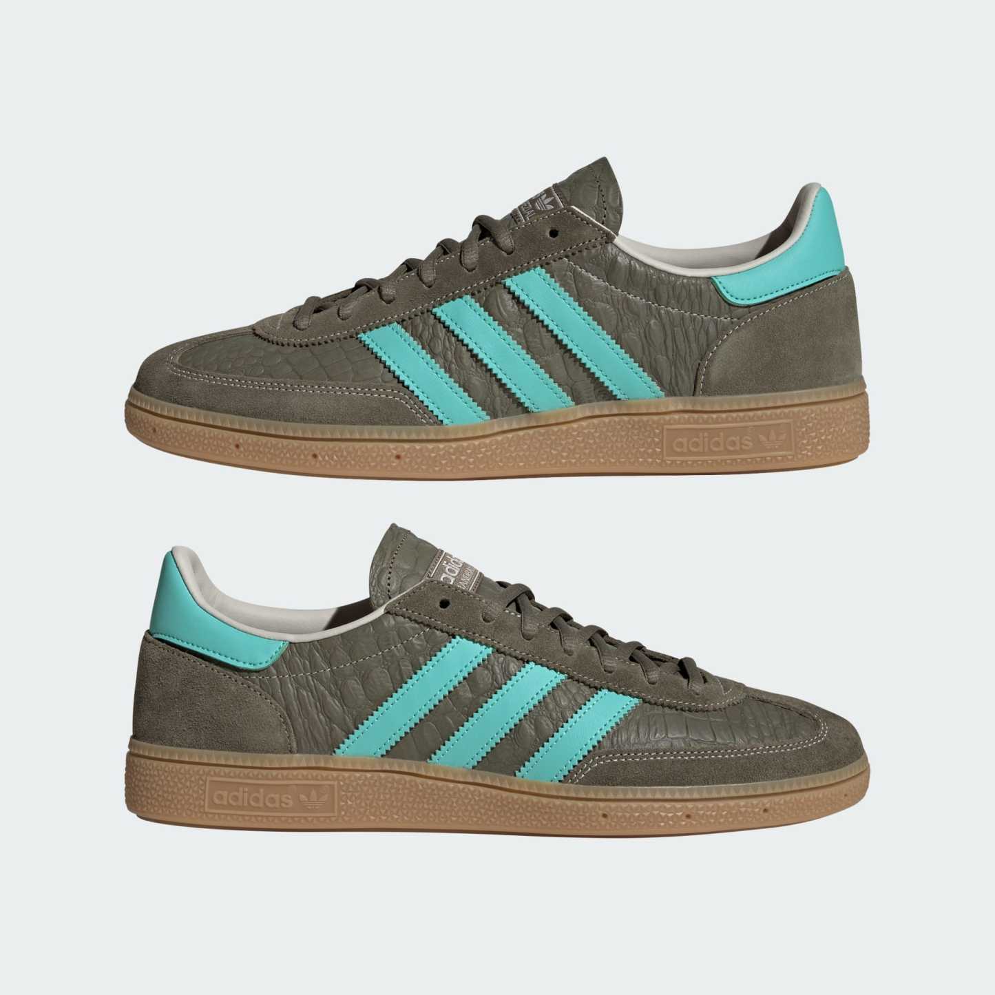 HANDBALL SPEZIAL SCHUH – Olive Strata / Acid Mint / Gum – KI8685