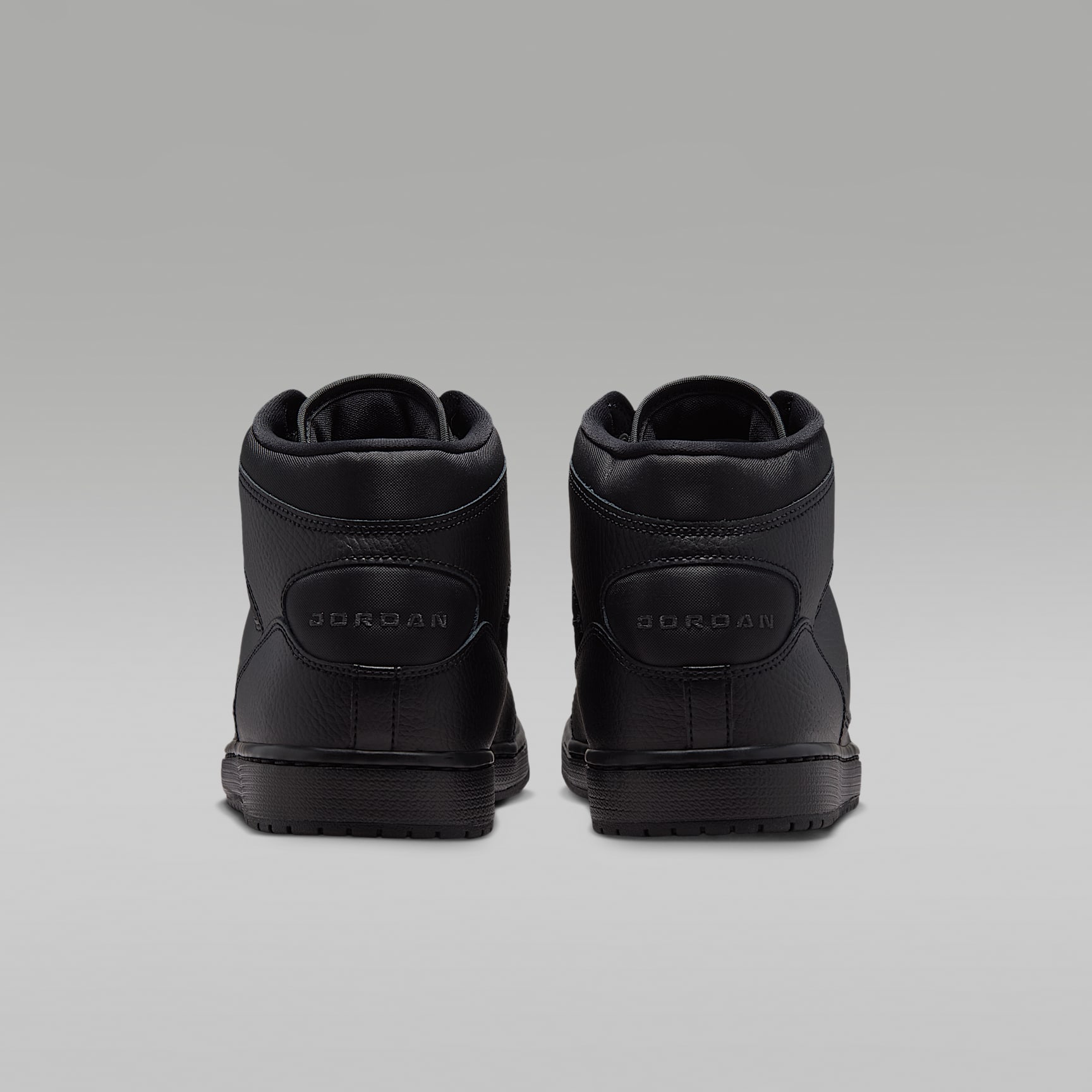 Jordan Court Connect Mid Herrenschuhe – Schwarz/Dark Smoke Grey