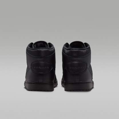 Jordan Court Connect Mid Herrenschuhe – Schwarz/Dark Smoke Grey
