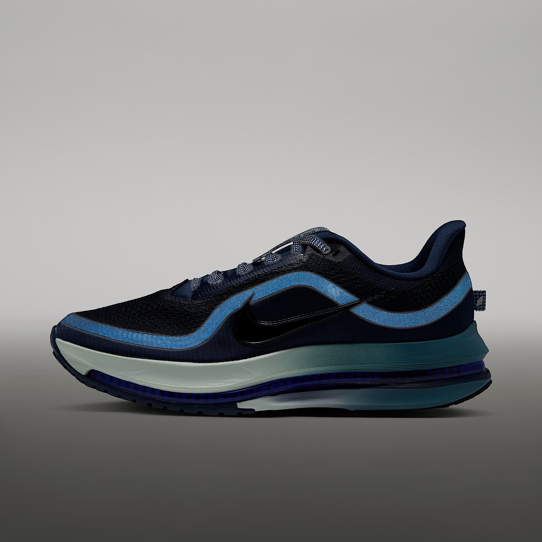 Nike Pegasus Premium Straßenlaufschuh (Herren) – Smokey Blue/Dark Slate/Racer Blue/Schwarz