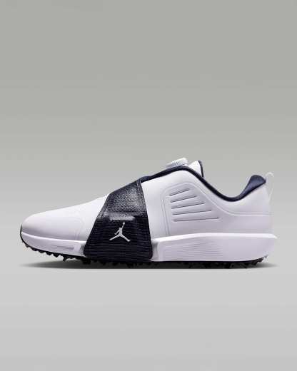 Jordan Air Rev Golfschuh – Weiß/Midnight Navy/Light Smoke Grey/Weiß