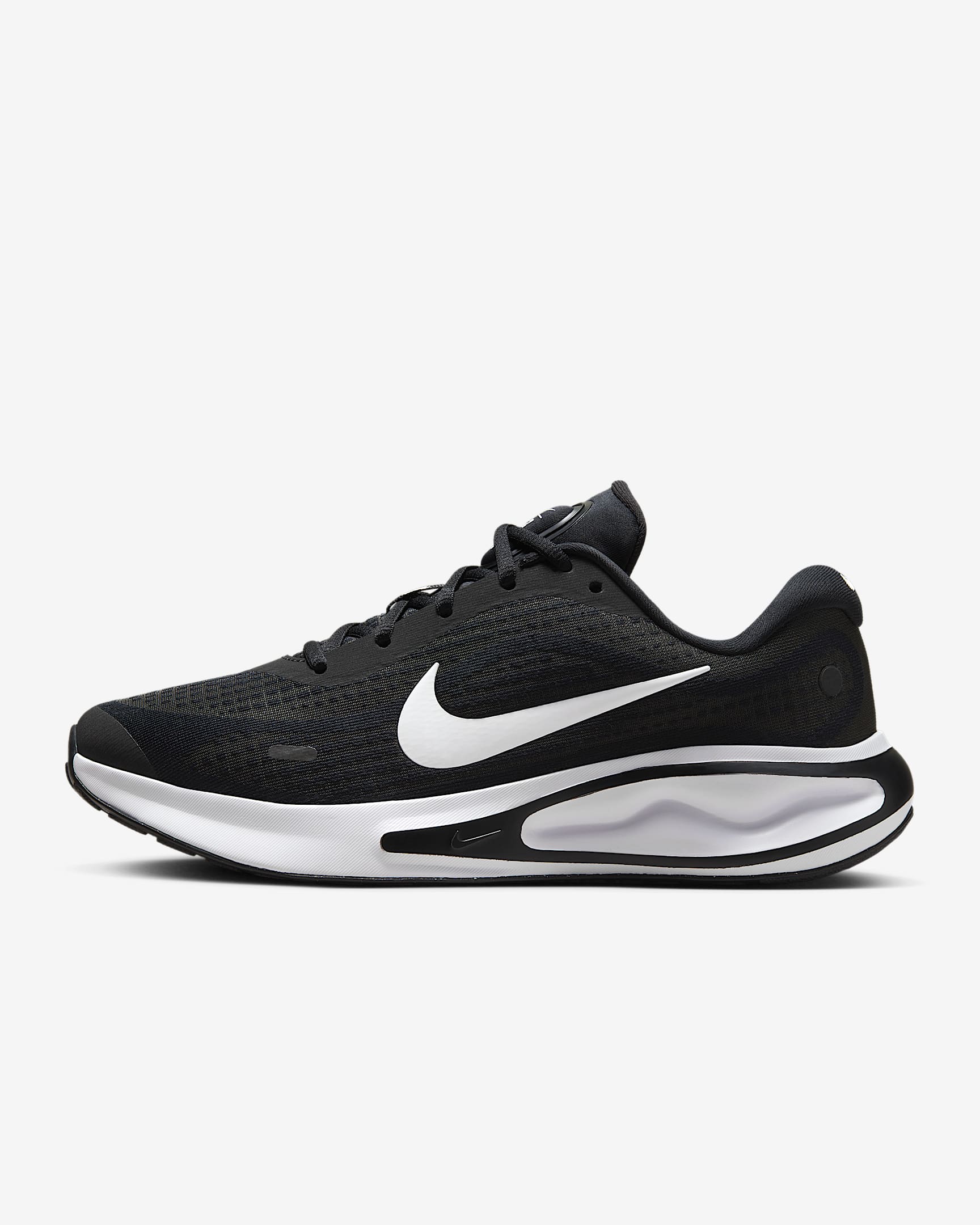 Nike Journey Run Straßenlaufschuh für Damen – Schwarz/Weiß