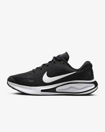 Nike Journey Run Straßenlaufschuh für Damen – Schwarz/Weiß