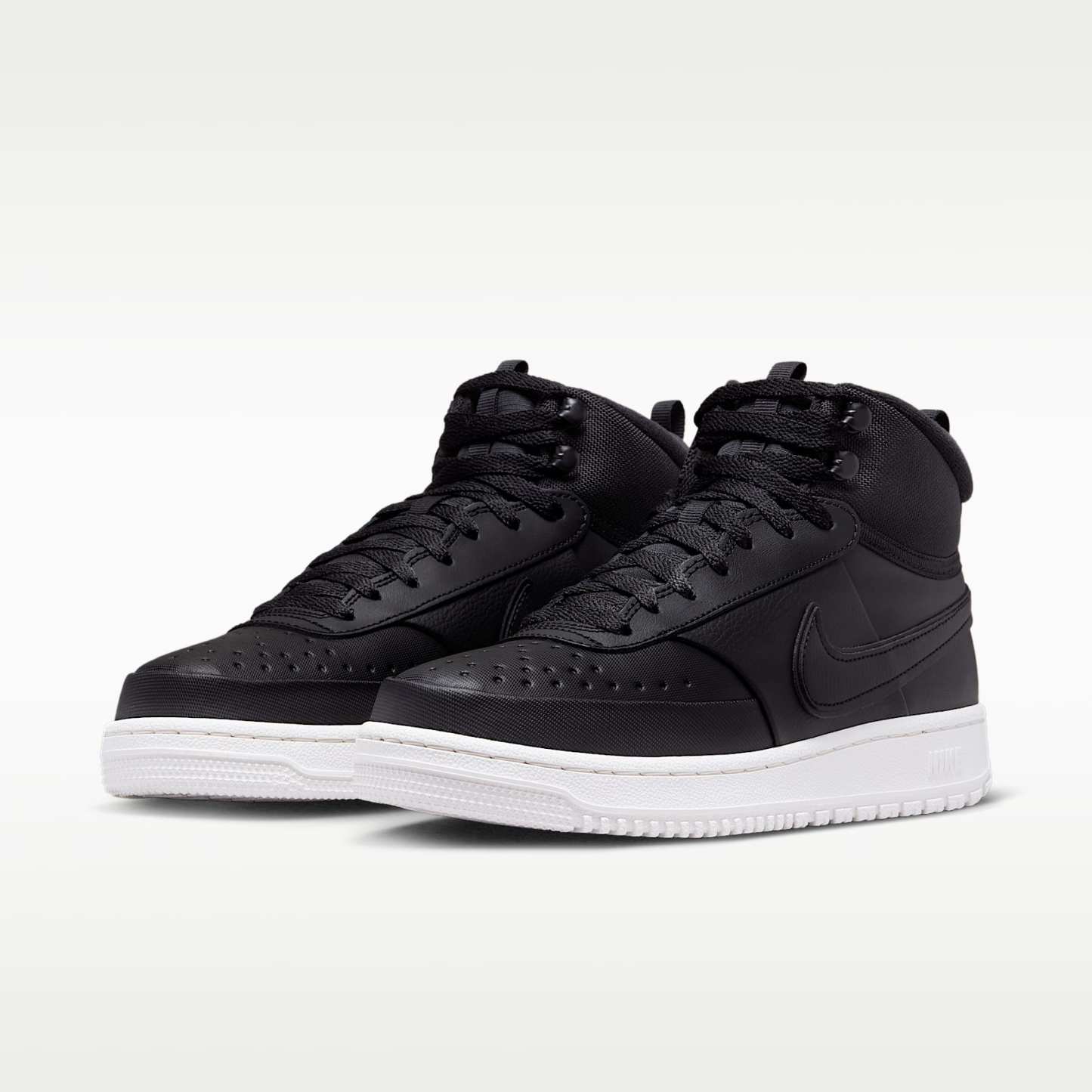 Nike Court Vision Mid winterfester Schuh (Herren) – Schwarz/Phantom/Schwarz