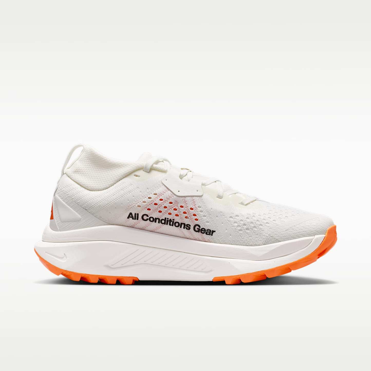 ACG Zegama Trail Traillaufschuh (Damen) – Summit White/Phantom/Safety Orange/Schwarz