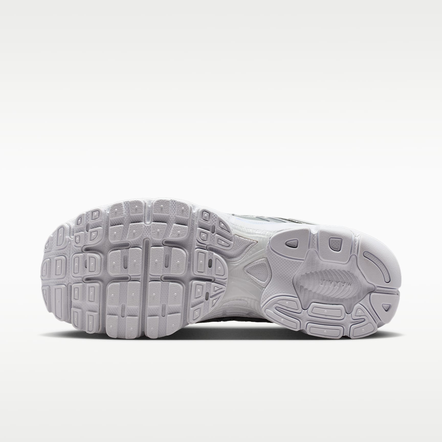 Nike Air Max Moto 2K Schuh mit reflektierenden Akzenten (Damen) – Grey Fog/Metallic Silver/Weiß