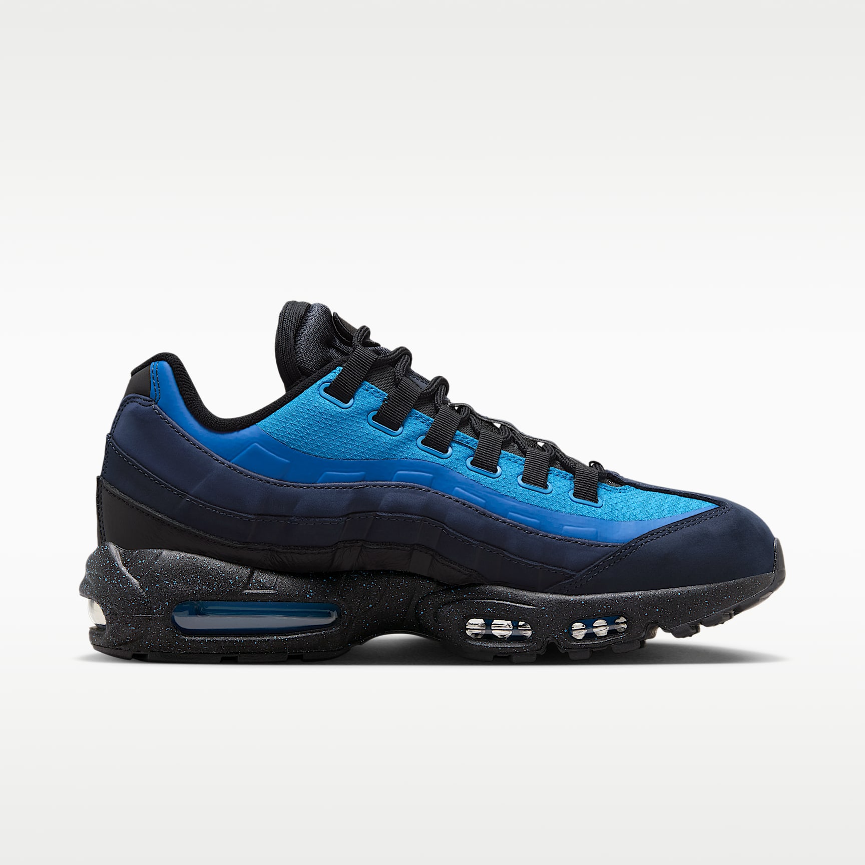 Nike Air Max 95 SP Schuh (Herren) – Obsidian/Harbor Blue/Schwarz
