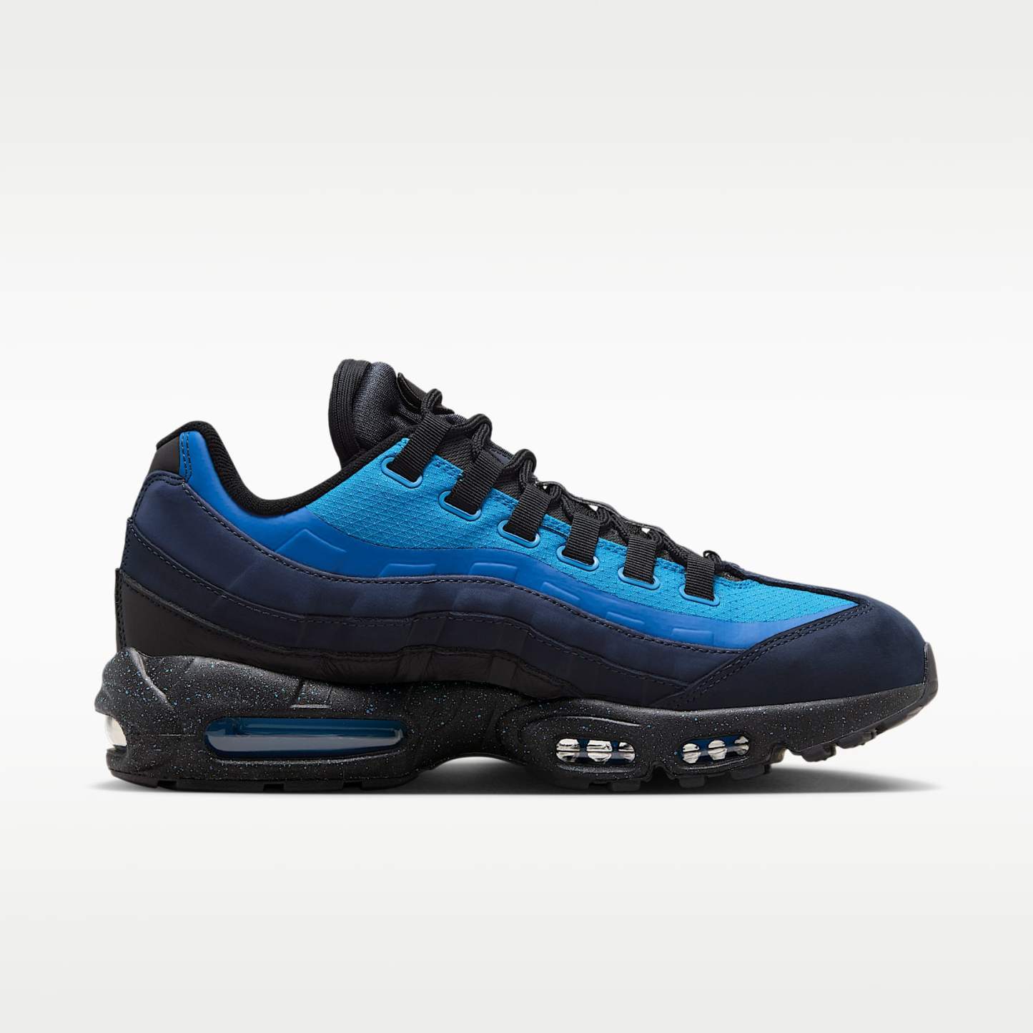 Nike Air Max 95 SP Schuh (Herren) – Obsidian/Harbor Blue/Schwarz