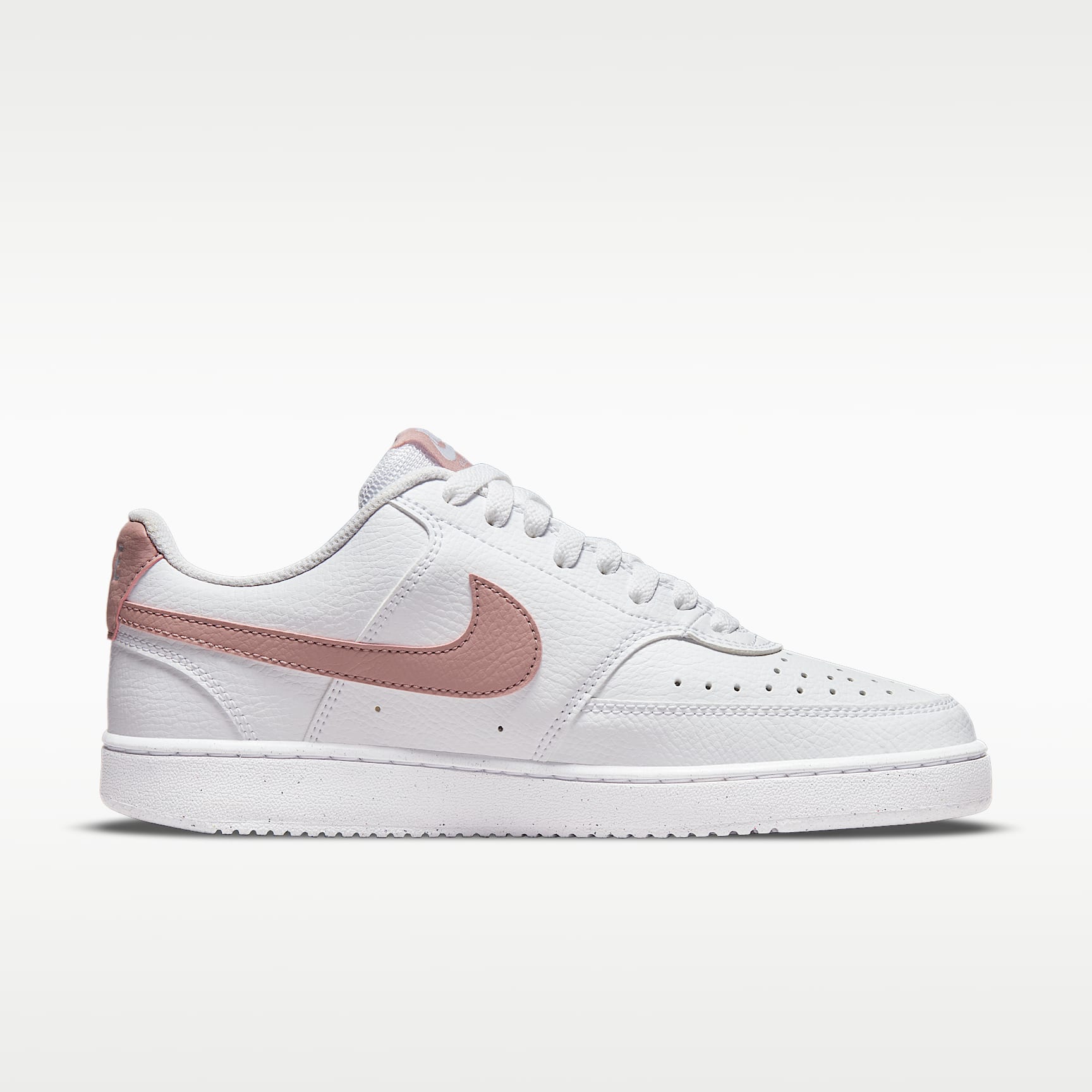 Nike Court Vision Low Next Nature Schuh (Damen) – Weiß/Pink Oxford