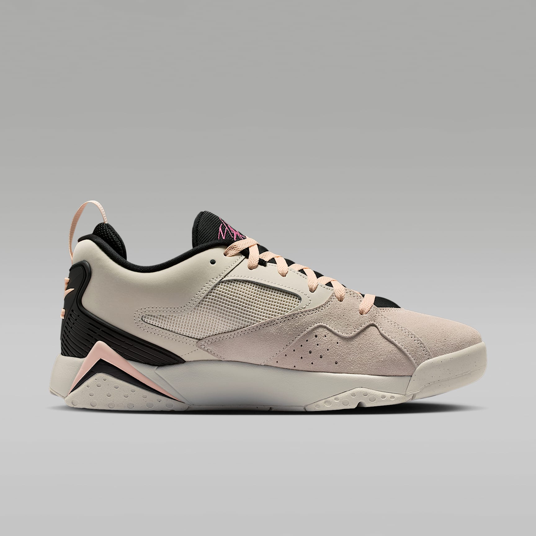 Air Jordan MVP 92 Schuh (Herren) – Pale Ivory/Schwarz/Crimson Tint/Pinksicle