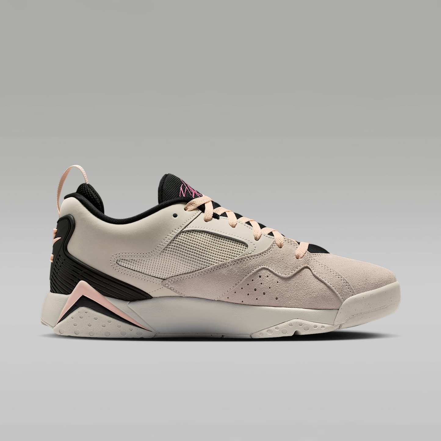Air Jordan MVP 92 Schuh (Herren) – Pale Ivory/Schwarz/Crimson Tint/Pinksicle