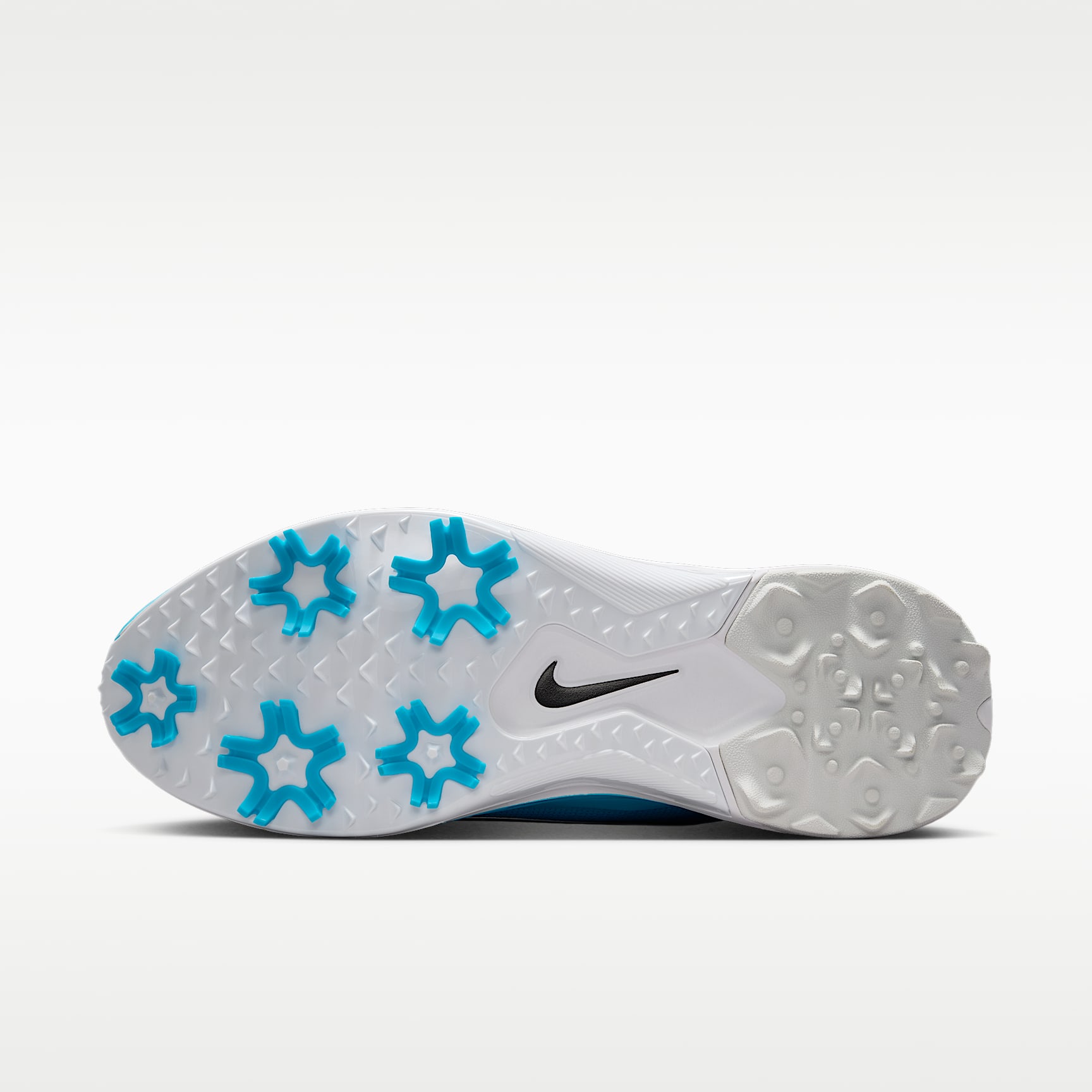 Nike Pegasus 1 G Golfschuh – Weiß/Light Current Blue/Schwarz