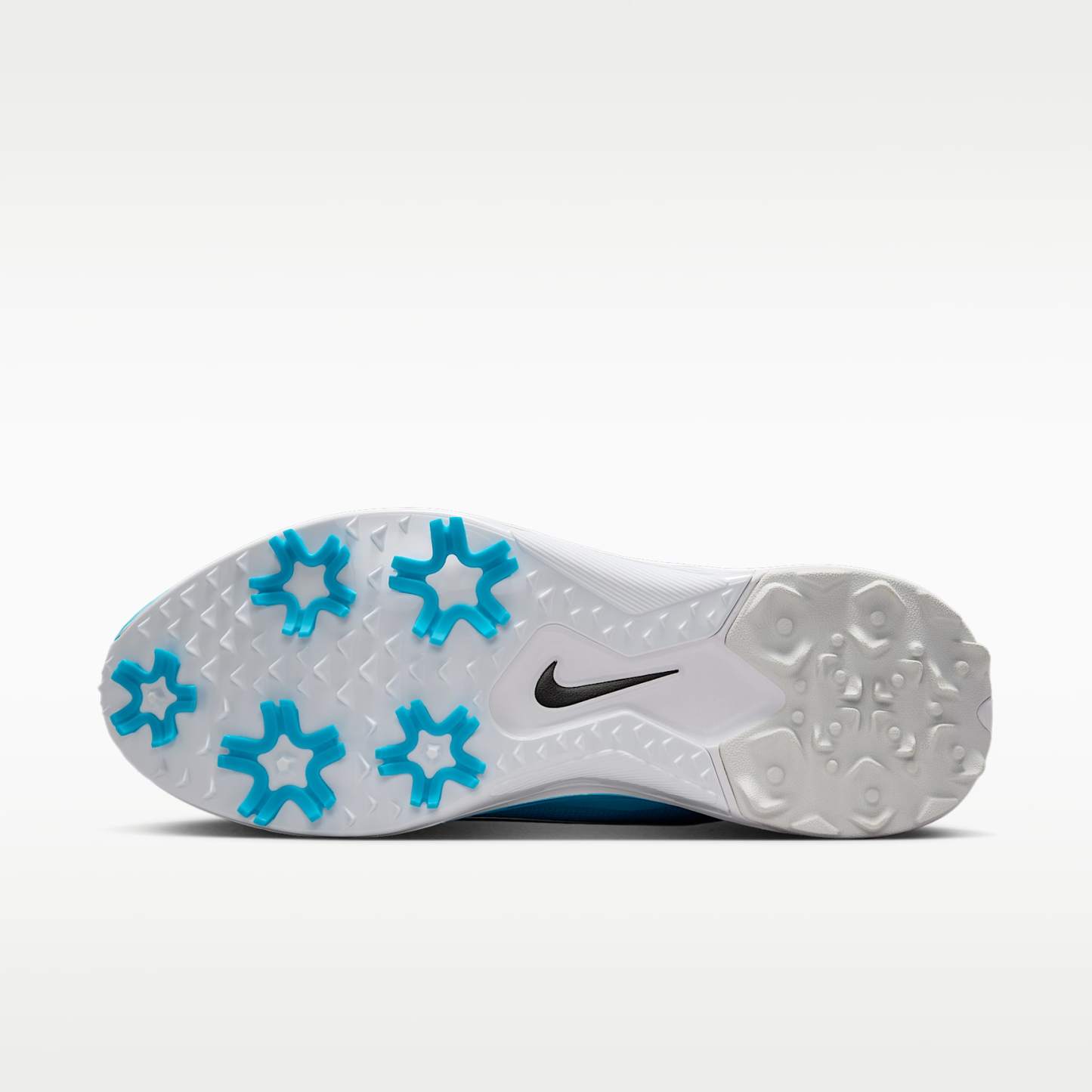 Nike Pegasus 1 G Golfschuh – Weiß/Light Current Blue/Schwarz