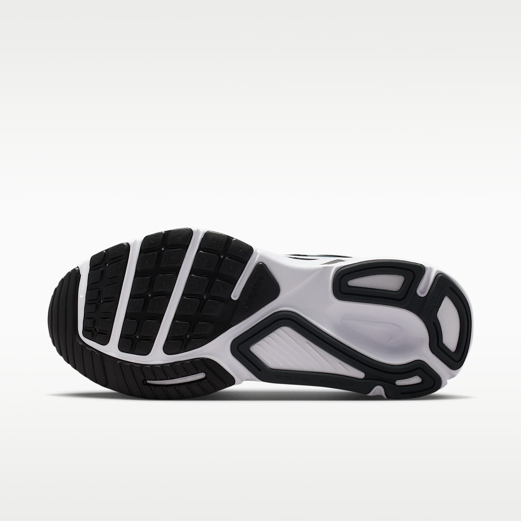 Nike Structure Plus Straßenlaufschuh (Damen) – Schwarz/Anthracite/Weiß