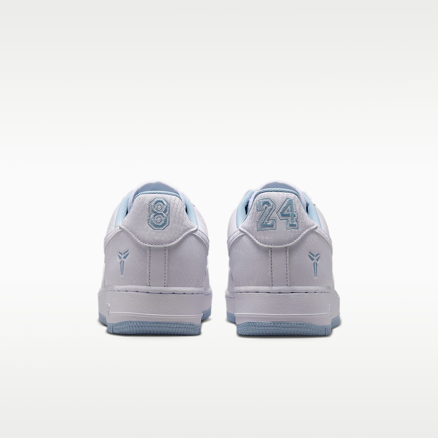 Kobe Air Force 1 Low Schuh (Herren) – Weiß/Armory Blue